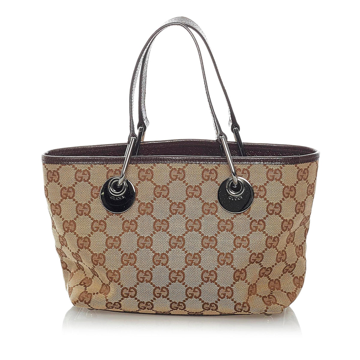 Gucci GG Canvas Eclipse Mini Handbag (SHG-32069)