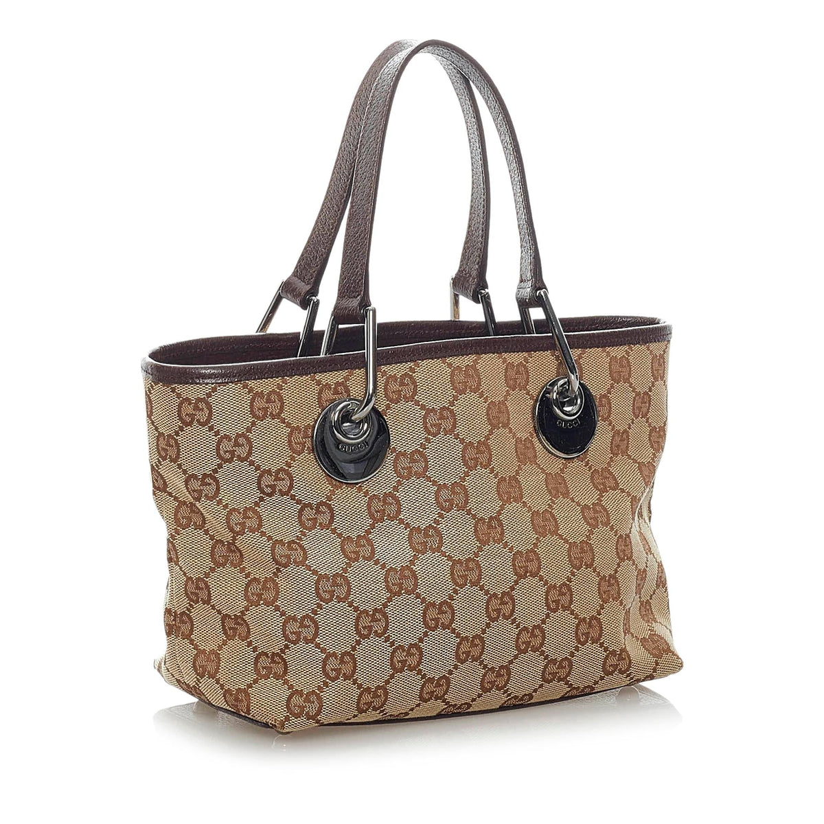 Gucci GG Canvas Eclipse Mini Handbag (SHG-32069)