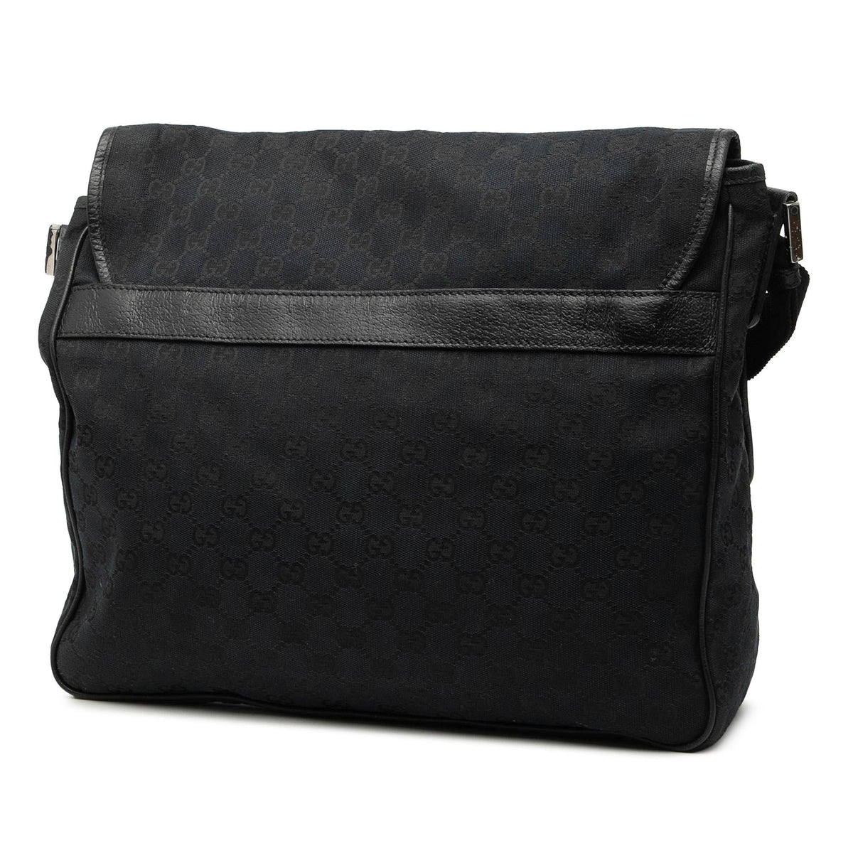 Gucci GG Canvas Flap Messenger Bag