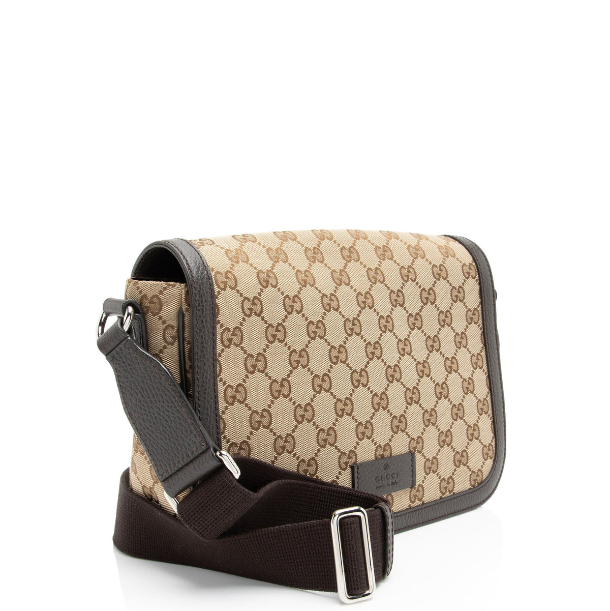 Gucci GG Canvas Flap Small Messenger