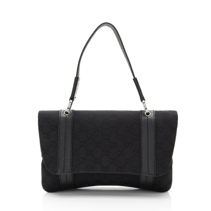 Gucci GG Canvas Flap Top Handle