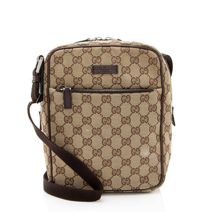 Gucci GG Canvas Flight Crossbody