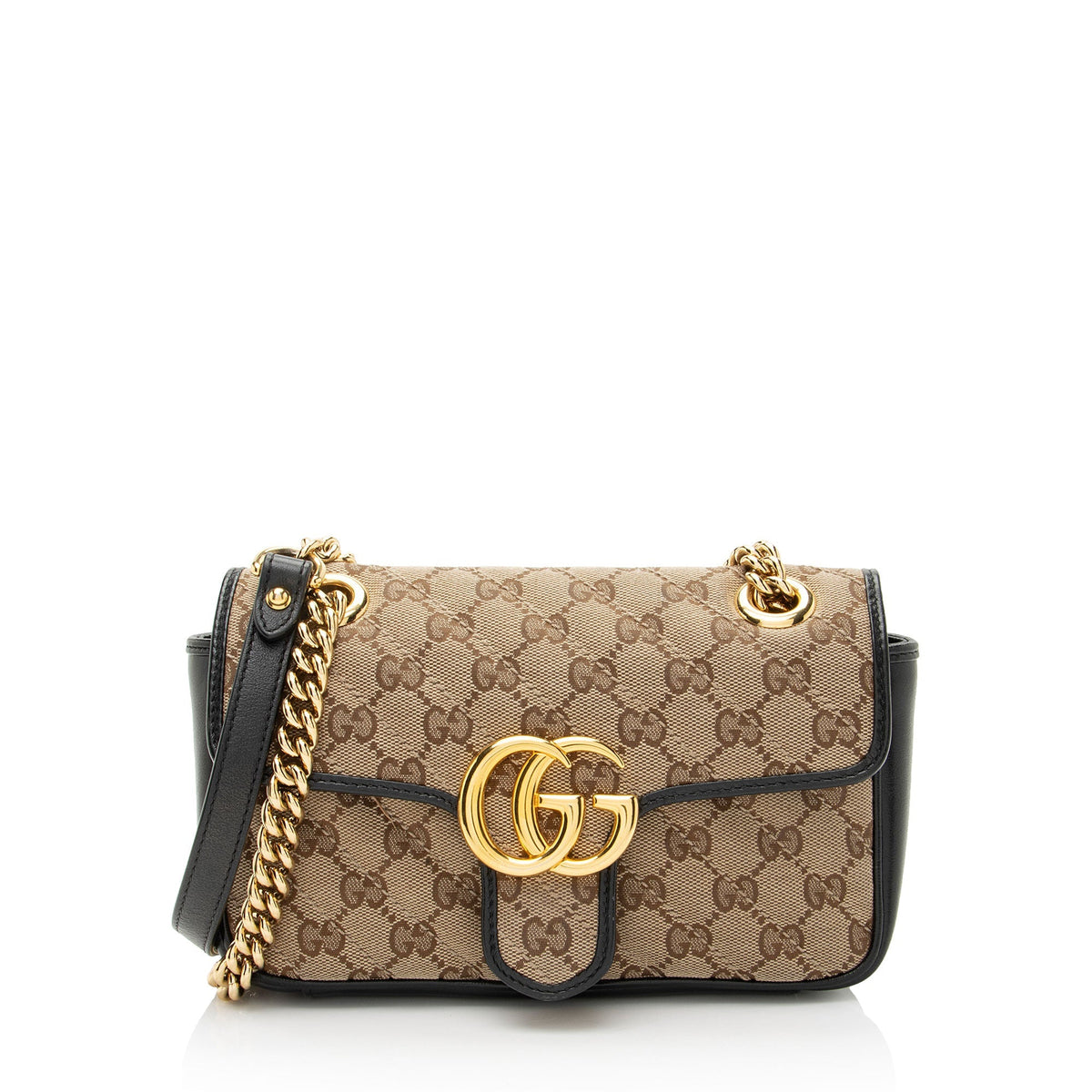 Gucci Matelasse GG Canvas GG Marmont Small Flap Bag