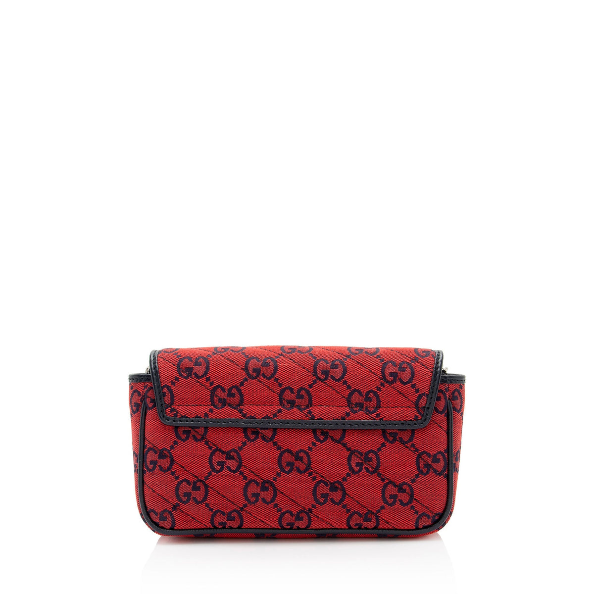 Gucci GG Canvas GG Marmont Mini Flap Bag