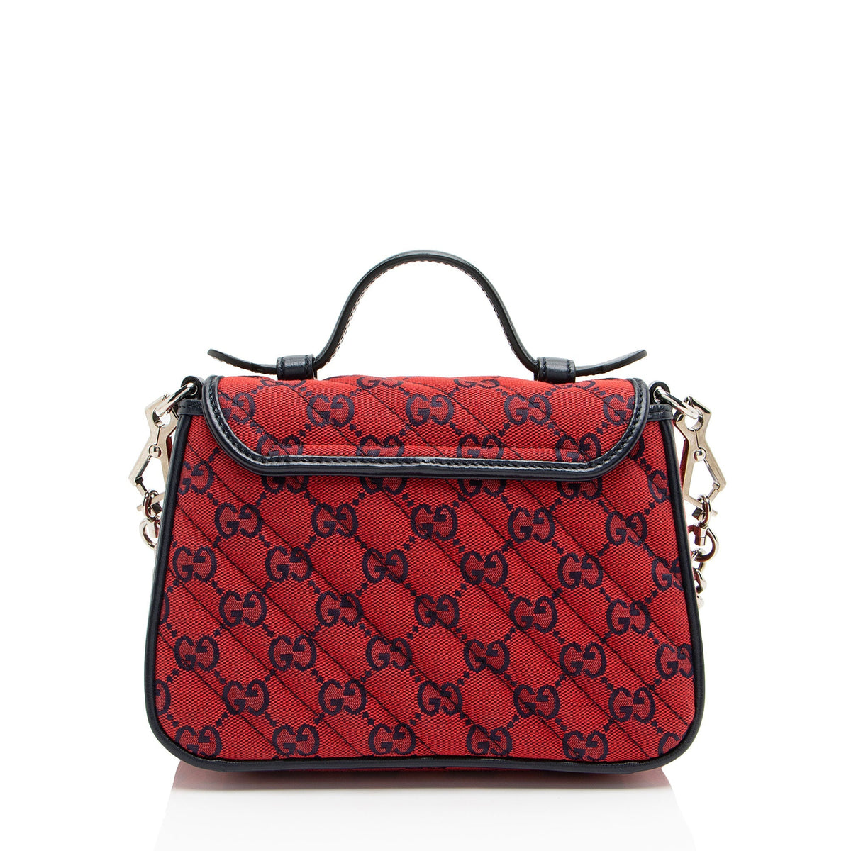 Gucci GG Canvas GG Marmont Mini Top Handle