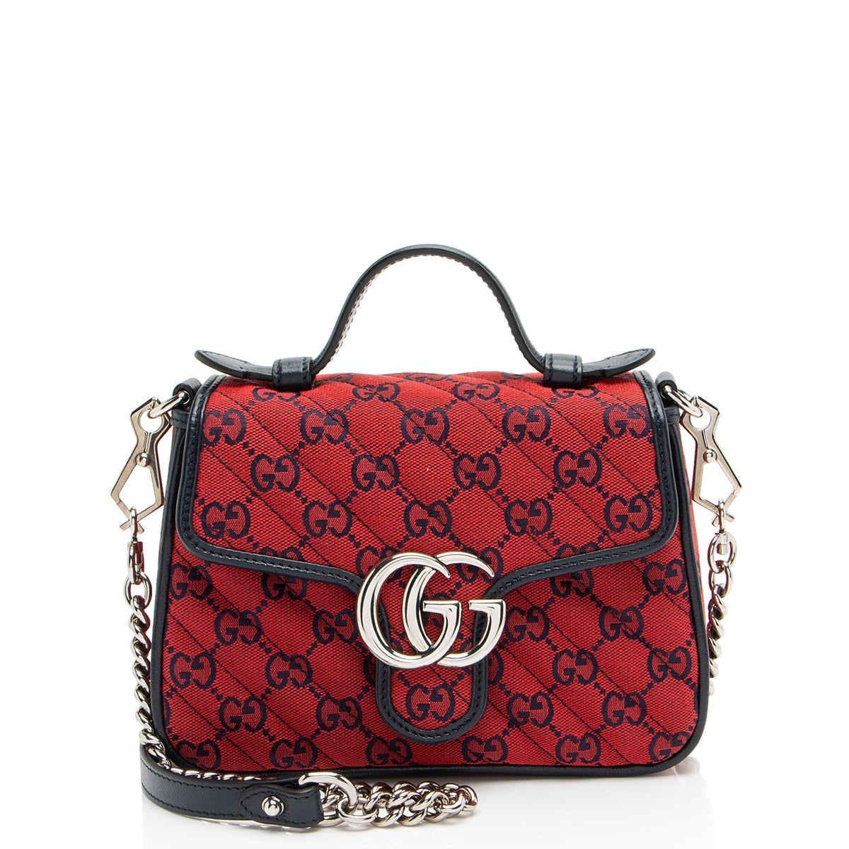 Gucci GG Canvas GG Marmont Mini Top Handle