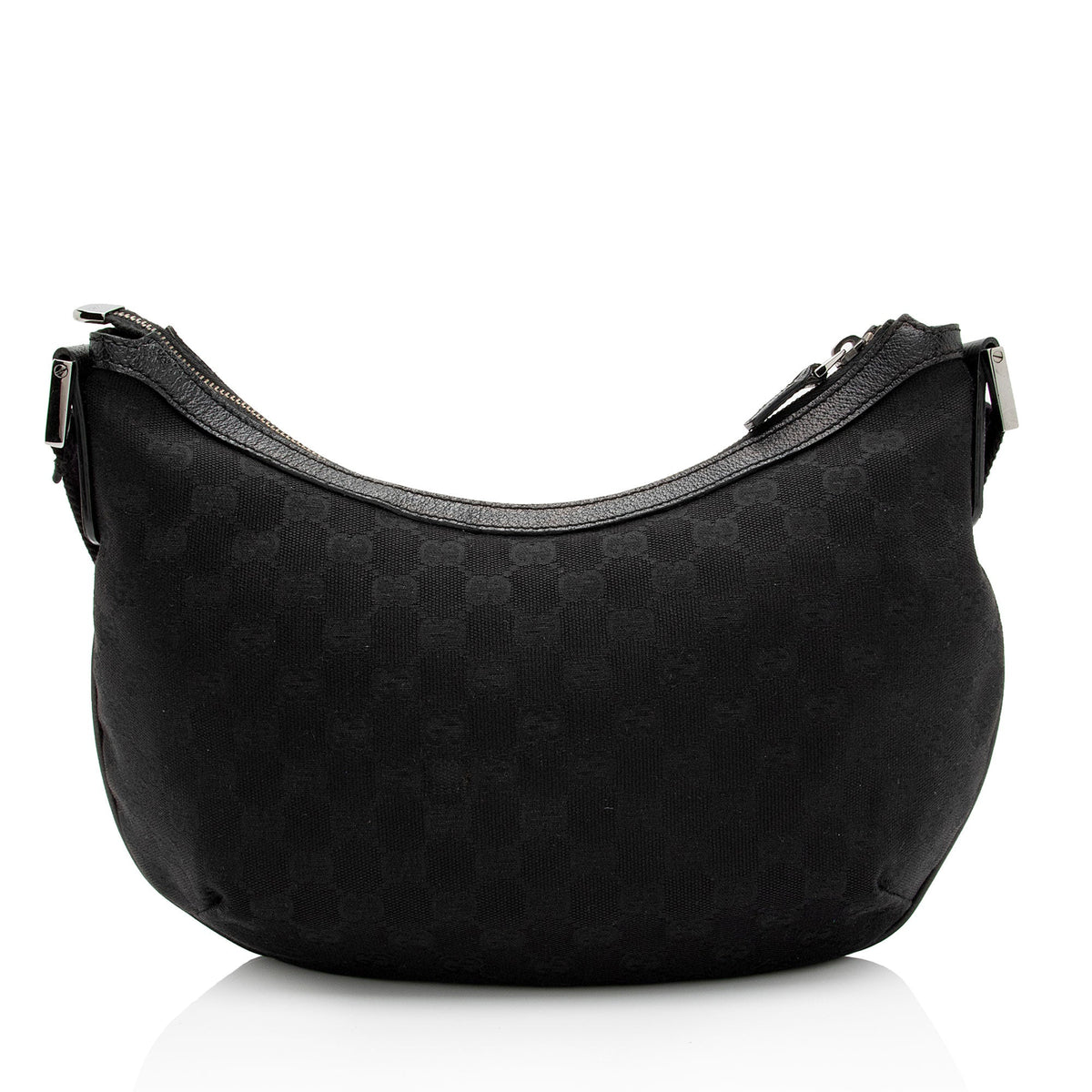 Gucci GG Canvas Half Moon Medium Messenger Bag (SHF-aTmqfv)