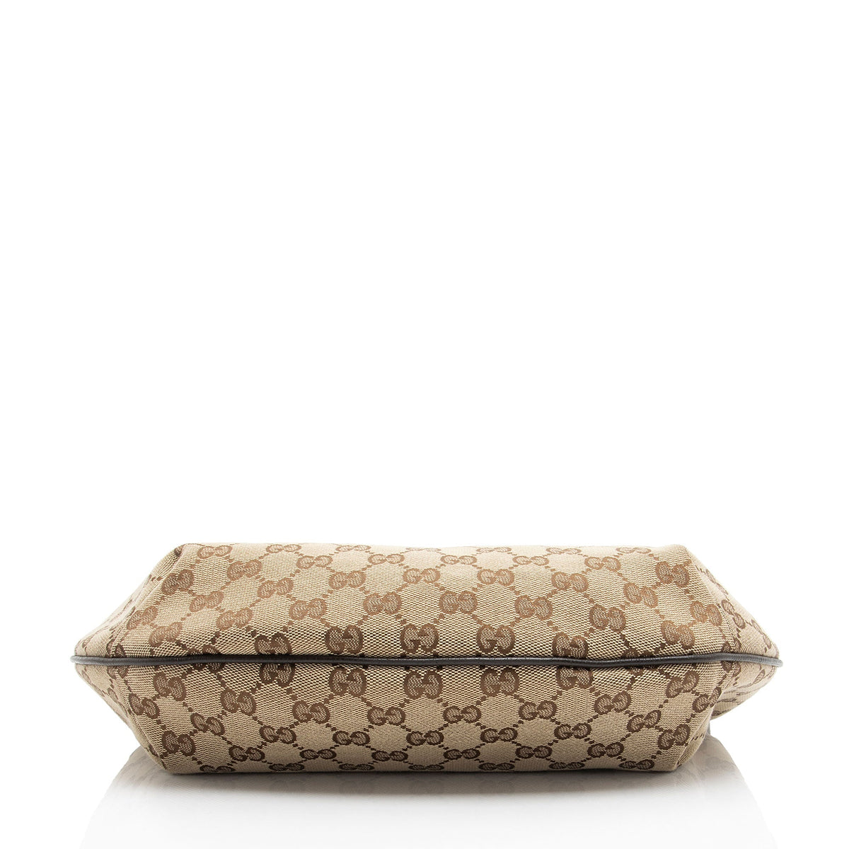 Gucci GG Canvas Half Moon Medium Messenger (SHF-wdpRGn)