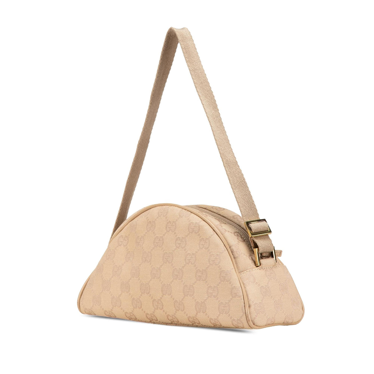 Gucci GG Canvas Half Moon Pochette