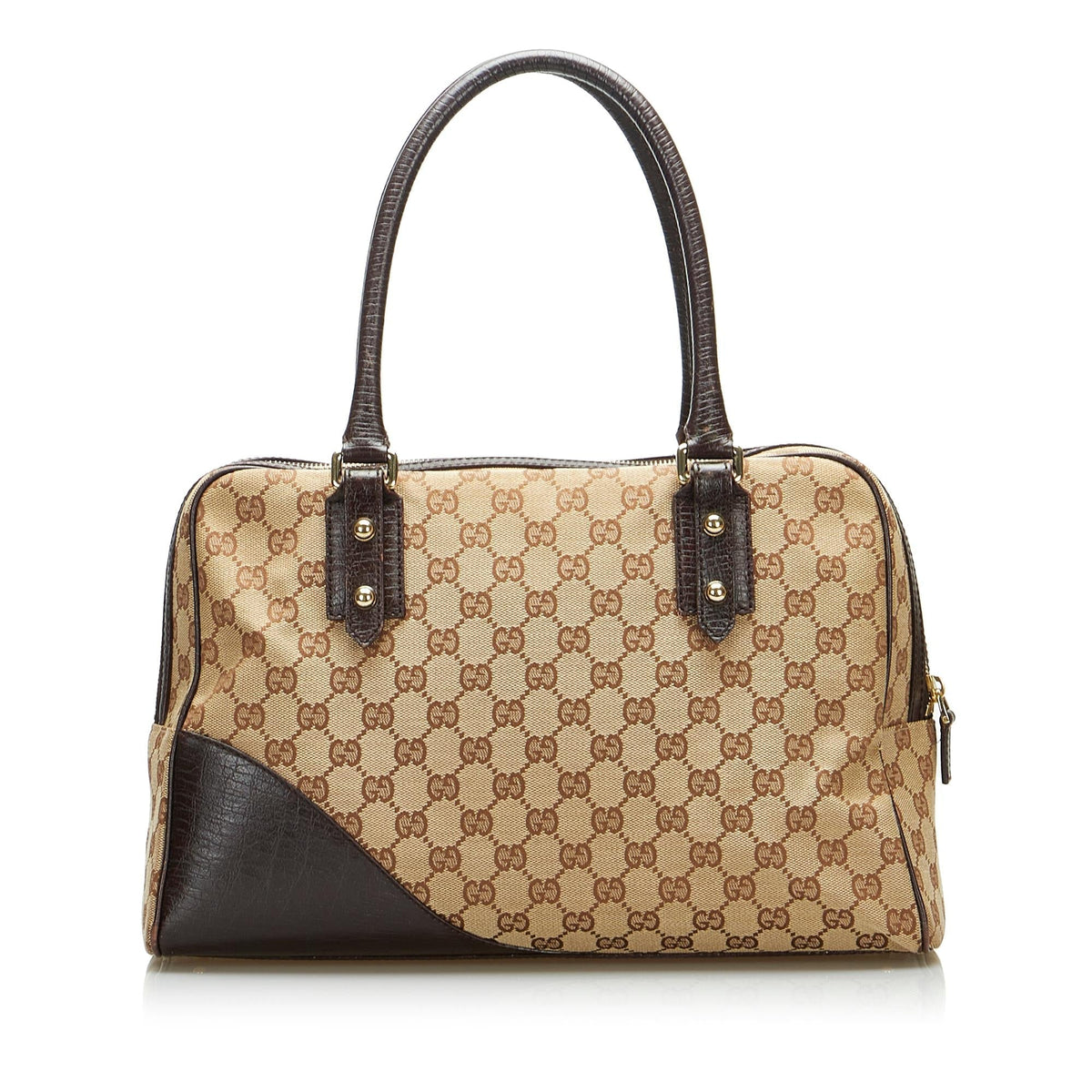 Gucci GG Canvas Hasler Handbag (SHG-7i2EZI)