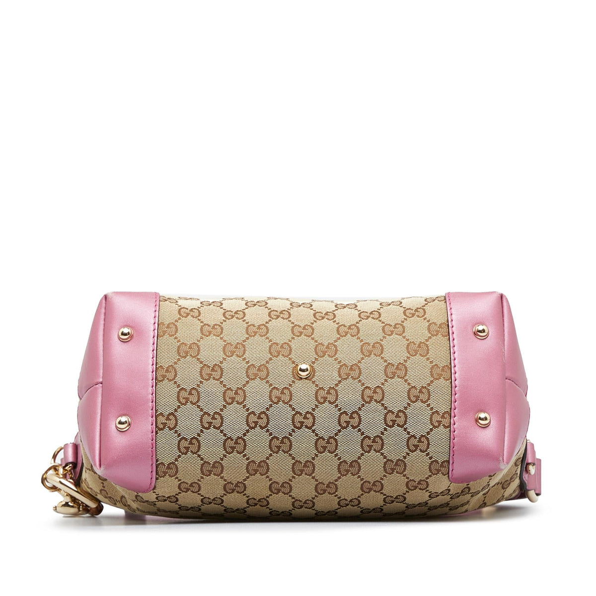 Gucci GG Canvas Heart Bit Handbag (SHG-6OMg8o)