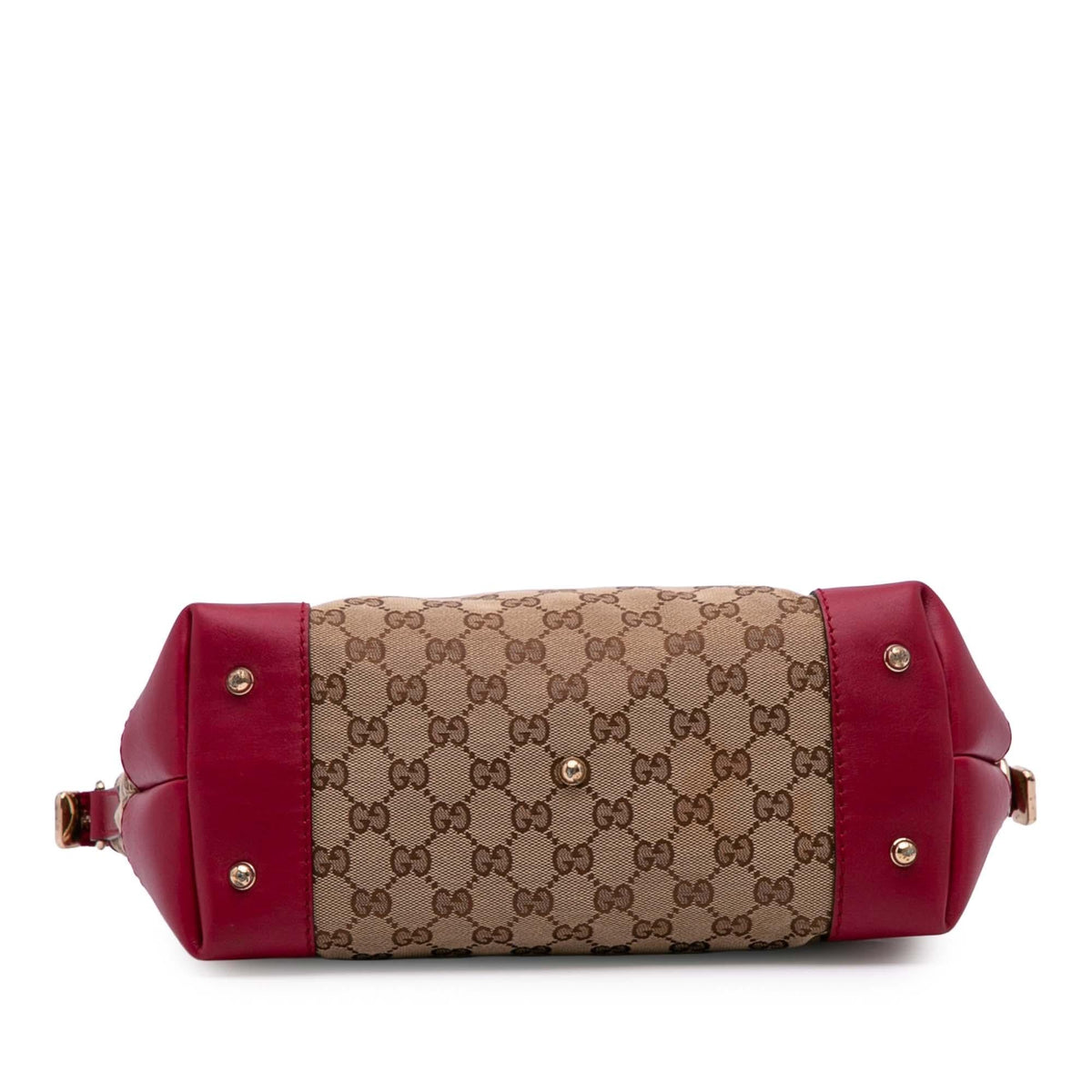 Gucci GG Canvas Heart Bit Satchel