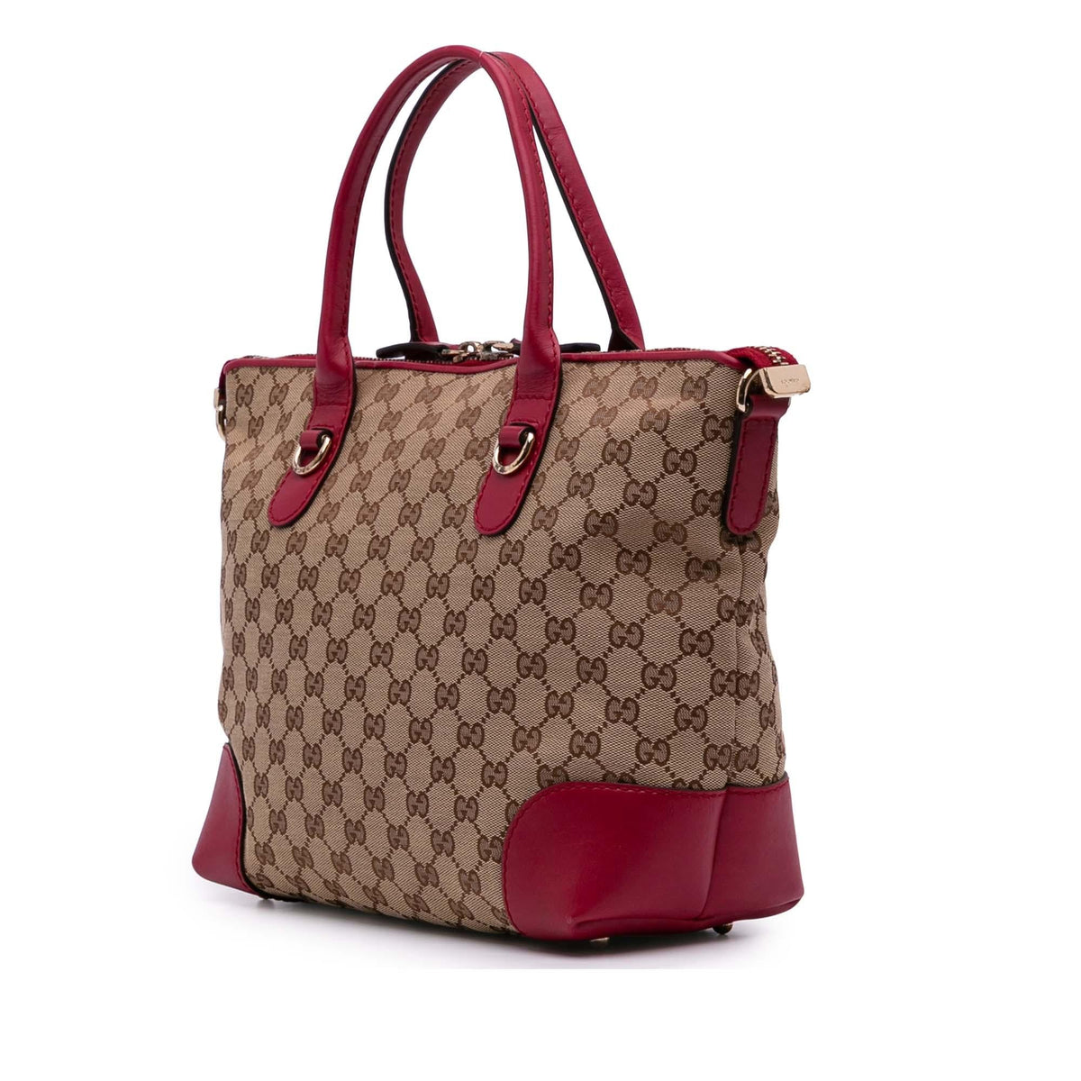 Gucci GG Canvas Heart Bit Satchel