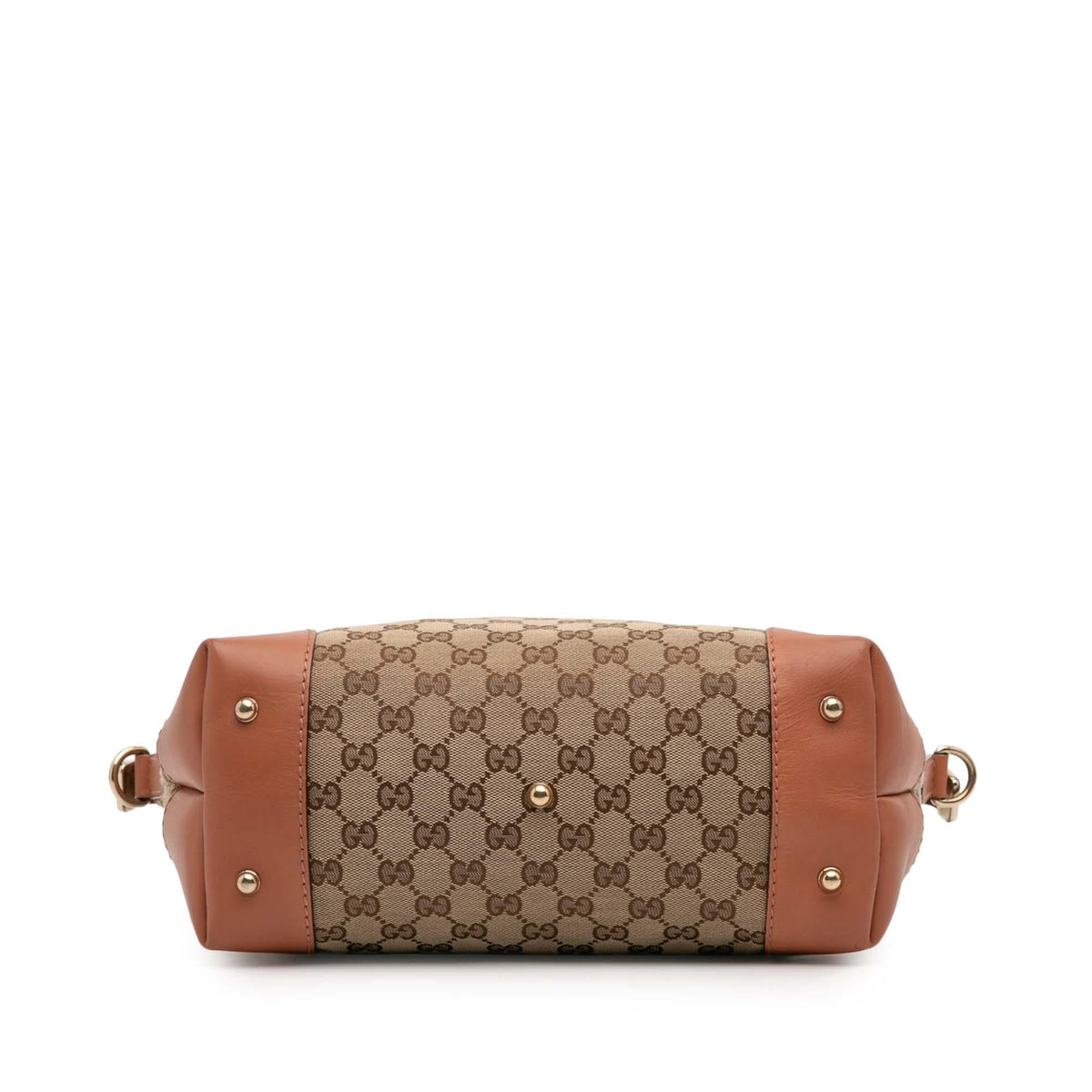 Gucci GG Canvas Heart Bit Satchel