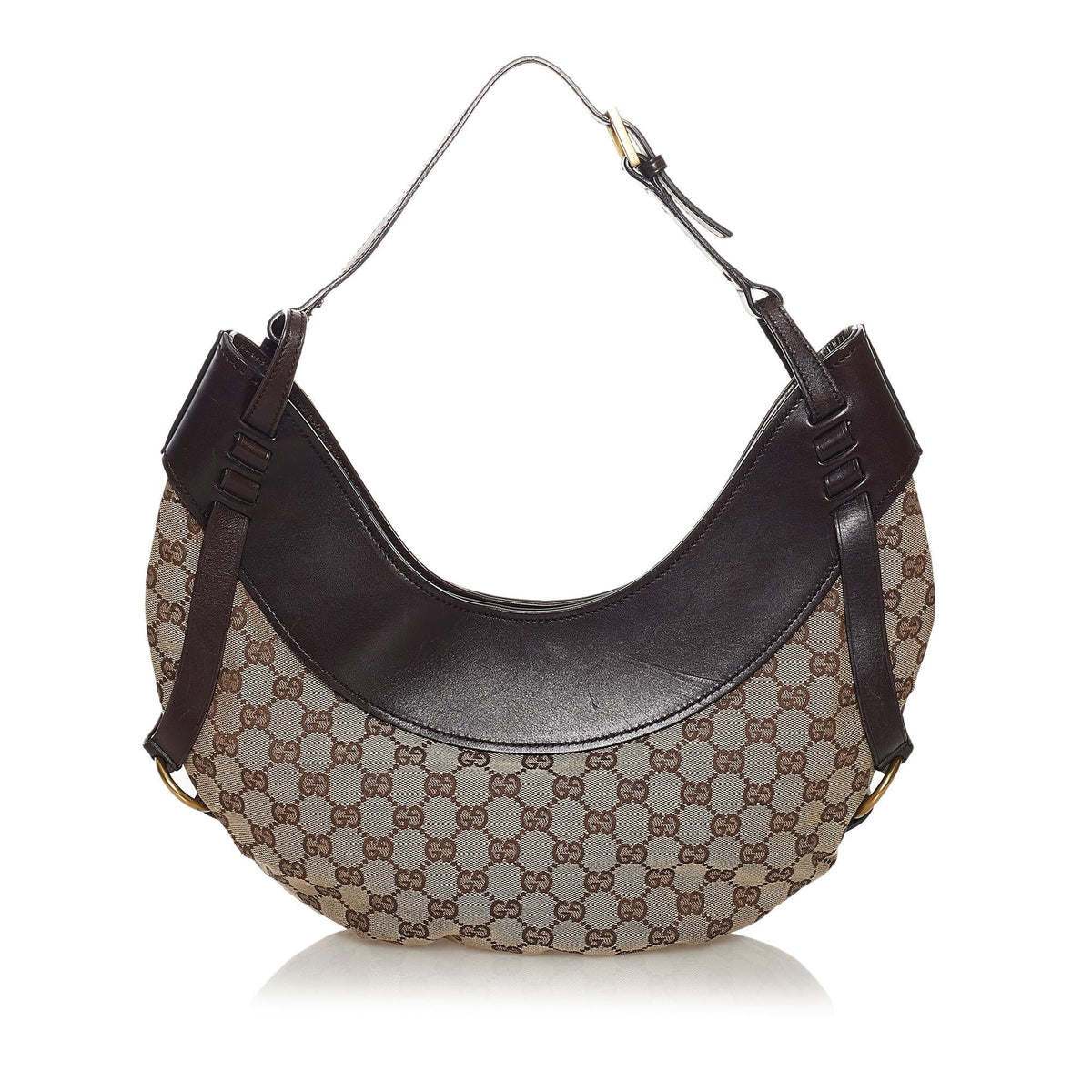Gucci GG Canvas Hobo Bag (SHG-33744)