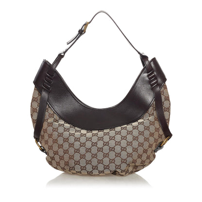 Gucci GG Canvas Hobo Bag (SHG-33744)