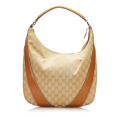 Gucci GG Canvas Hobo (SHG-35114)