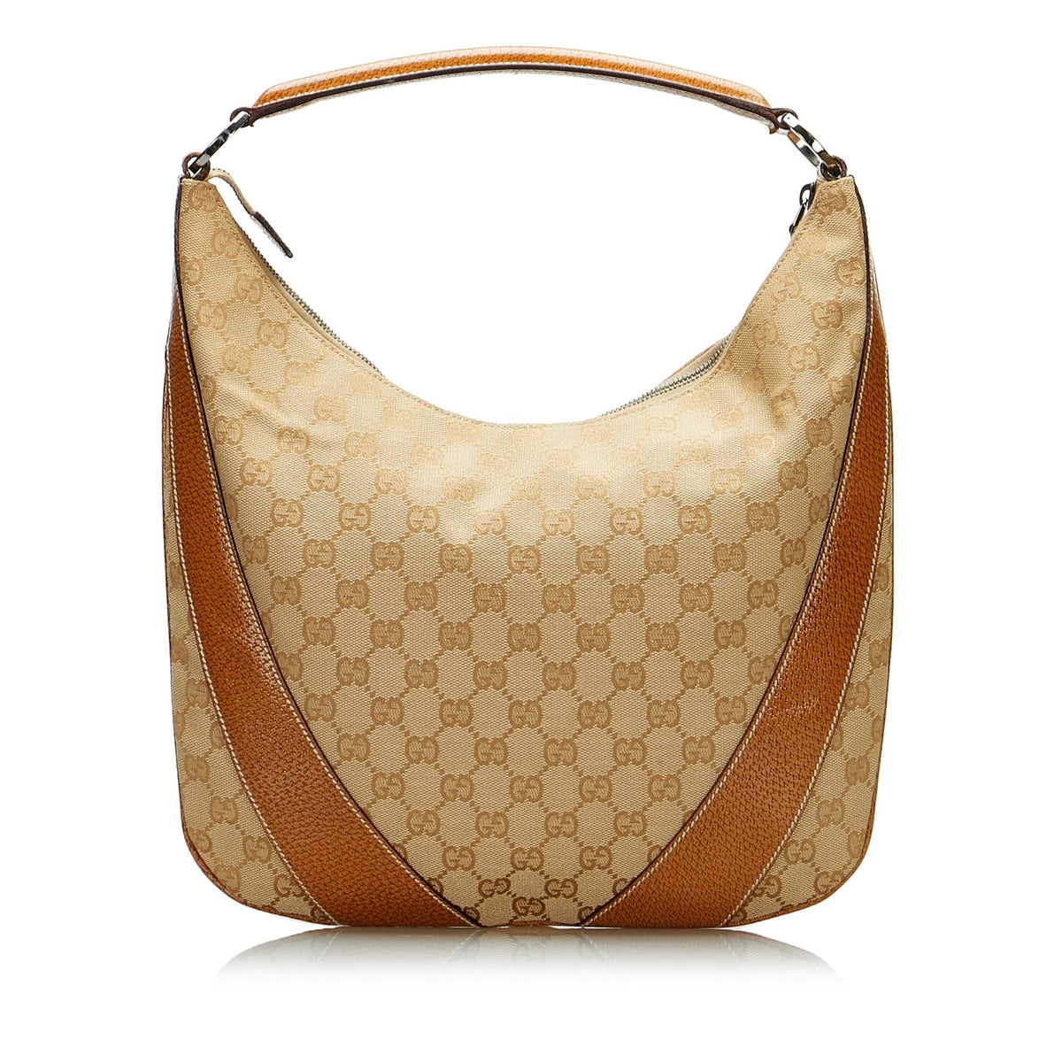 Gucci GG Canvas Hobo (SHG-m7Woue)