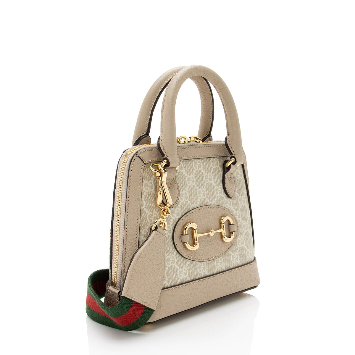 Gucci GG Canvas Horsebit 1955 Mini Satchel