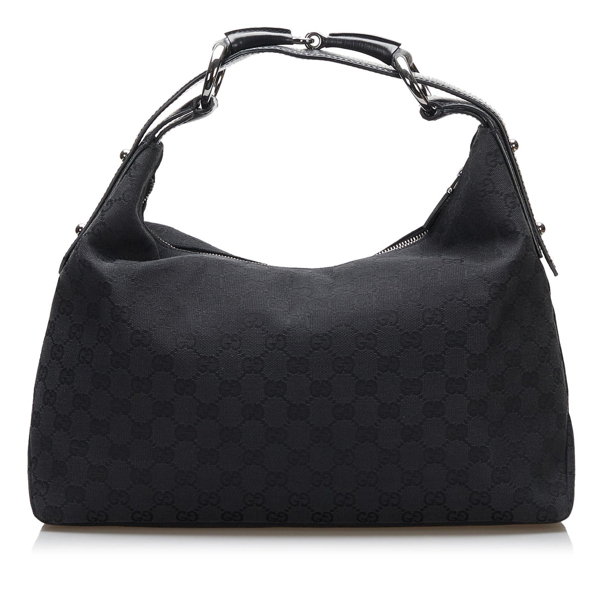 Gucci GG Canvas Horsebit Hobo (SHG-36979)