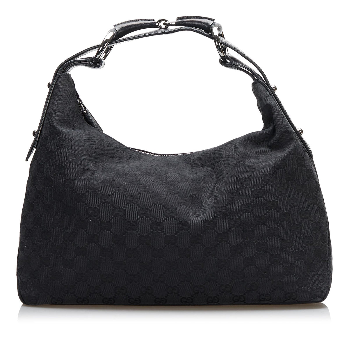 Gucci GG Canvas Horsebit Hobo (SHG-36979)