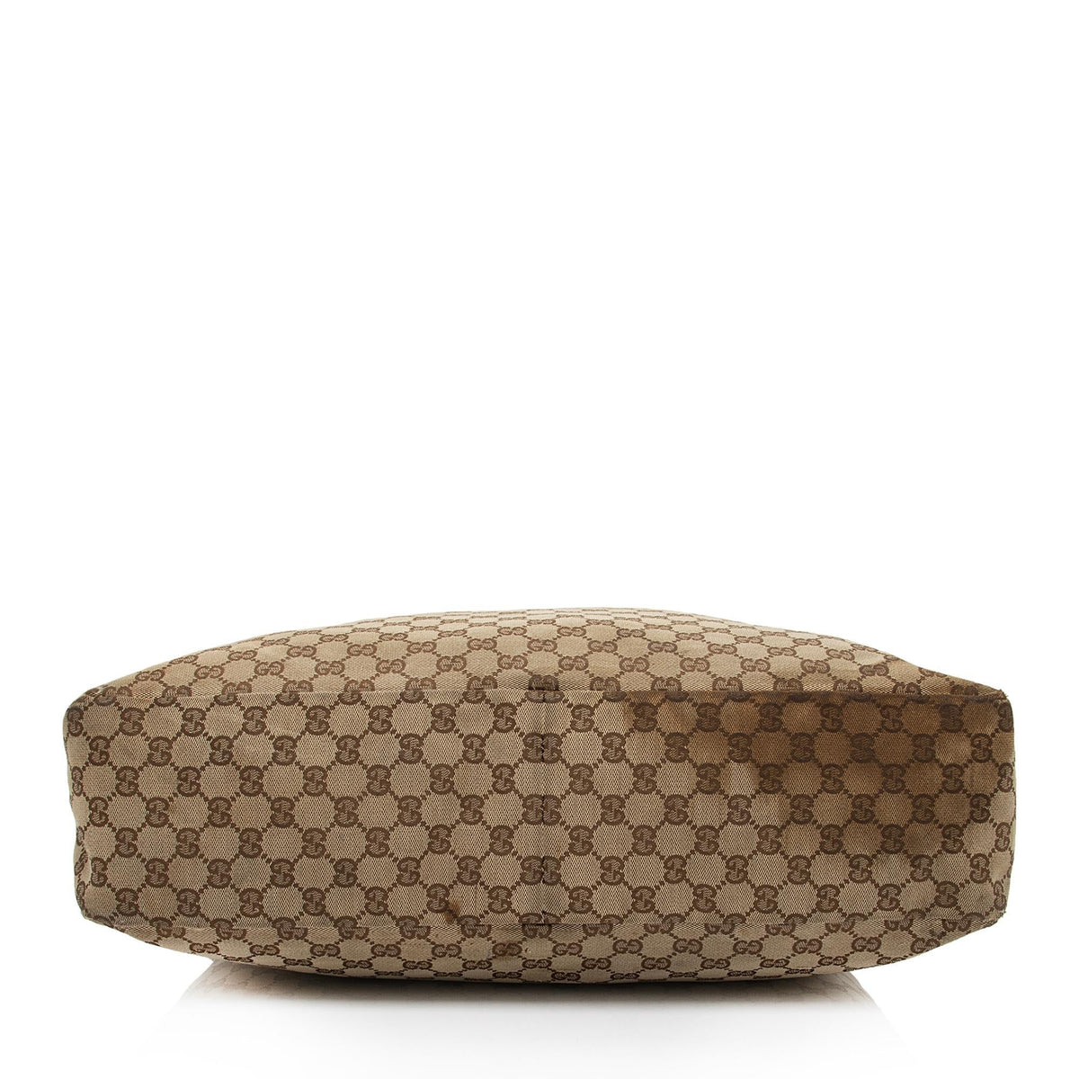 Gucci GG Canvas Horsebit Large Hobo - FINAL SALE (SHF-cqgUHp)