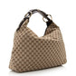 Gucci GG Canvas Horsebit Large Hobo (SHF-21632)