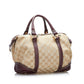 Gucci GG Canvas Horsebit Nail Satchel (SHG-36819)
