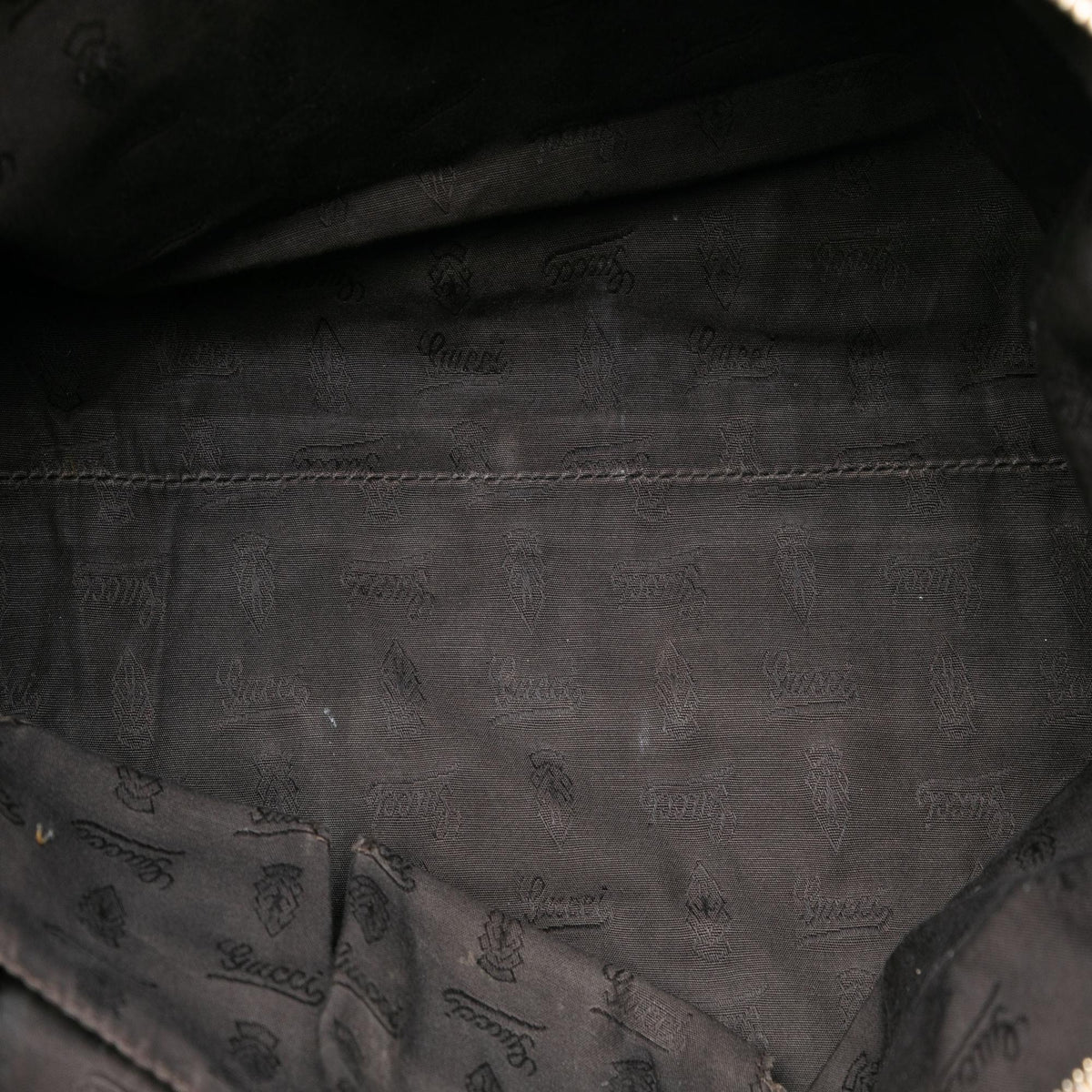 Gucci GG Canvas Horsebit Web Handbag