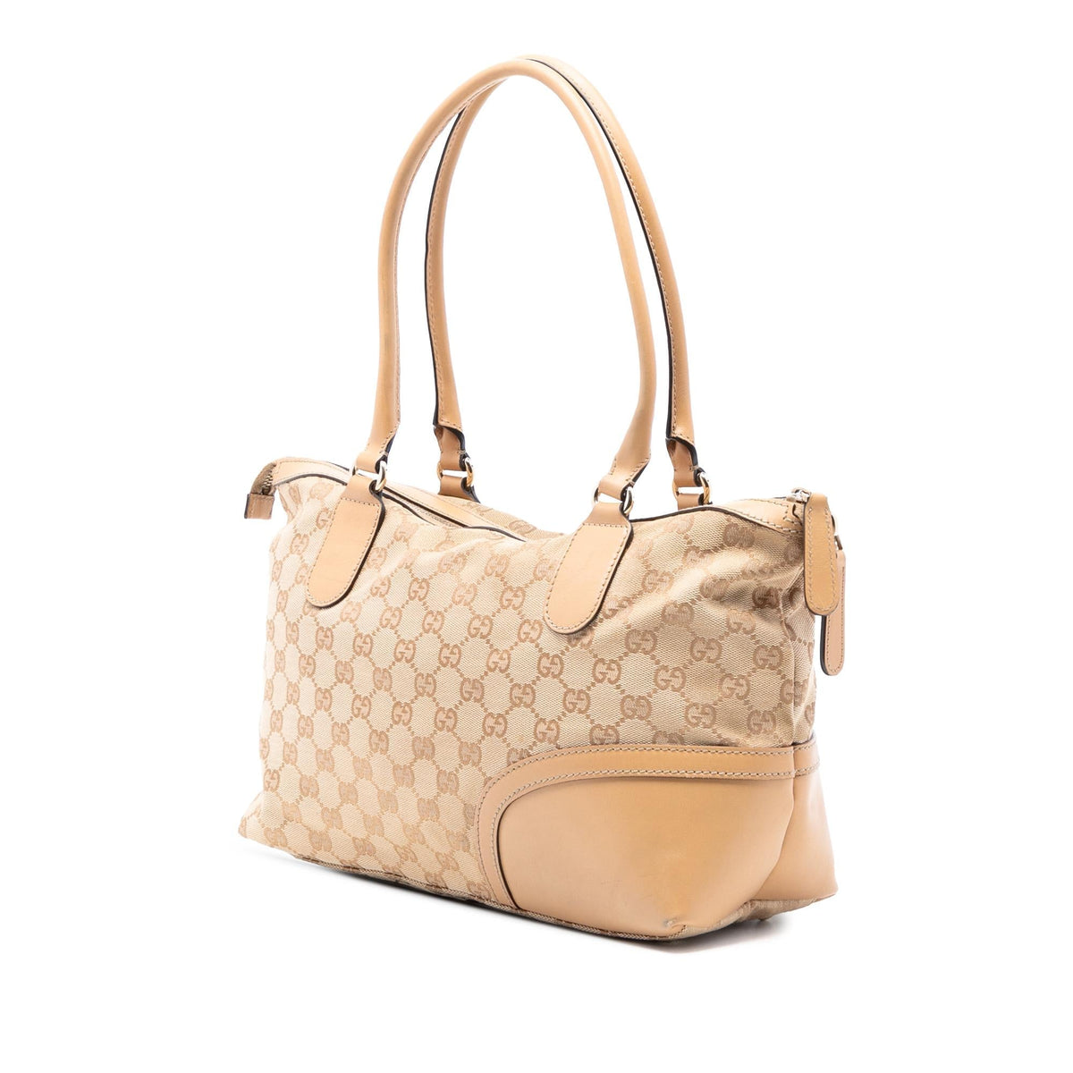 Gucci GG Canvas Horsebit Web Handbag