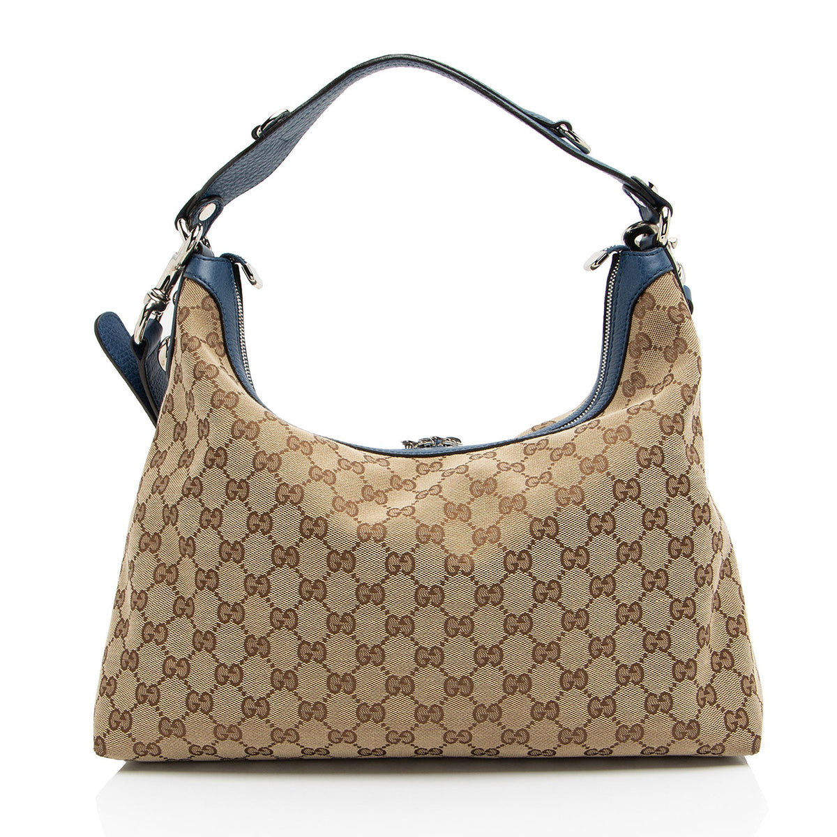 Gucci GG Canvas Icon Bit Medium Hobo