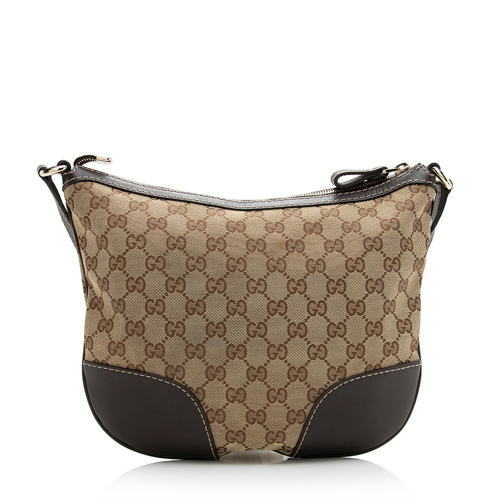 Gucci GG Canvas Interlocking Heart Crossbody Bag (SHF-21469)