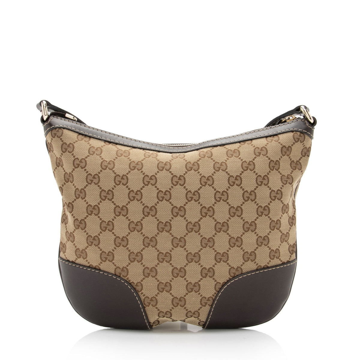 Gucci GG Canvas Interlocking Heart Crossbody Bag (SHF-2gSnDY)