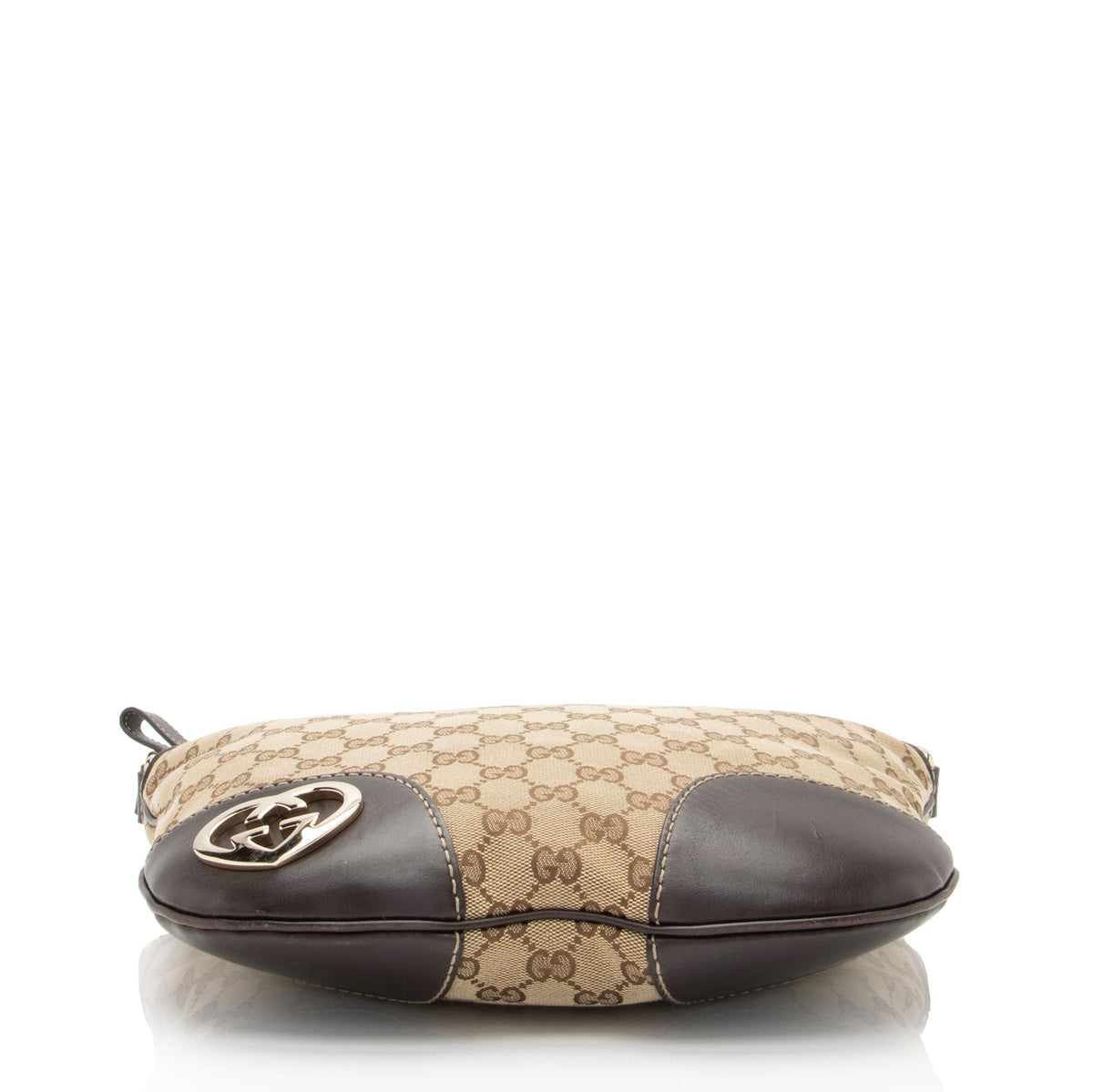 Gucci GG Canvas Interlocking Heart Crossbody Bag (SHF-2gSnDY)