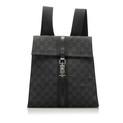 Gucci GG Canvas Jackie Backpack (SHG-b8tDCh)