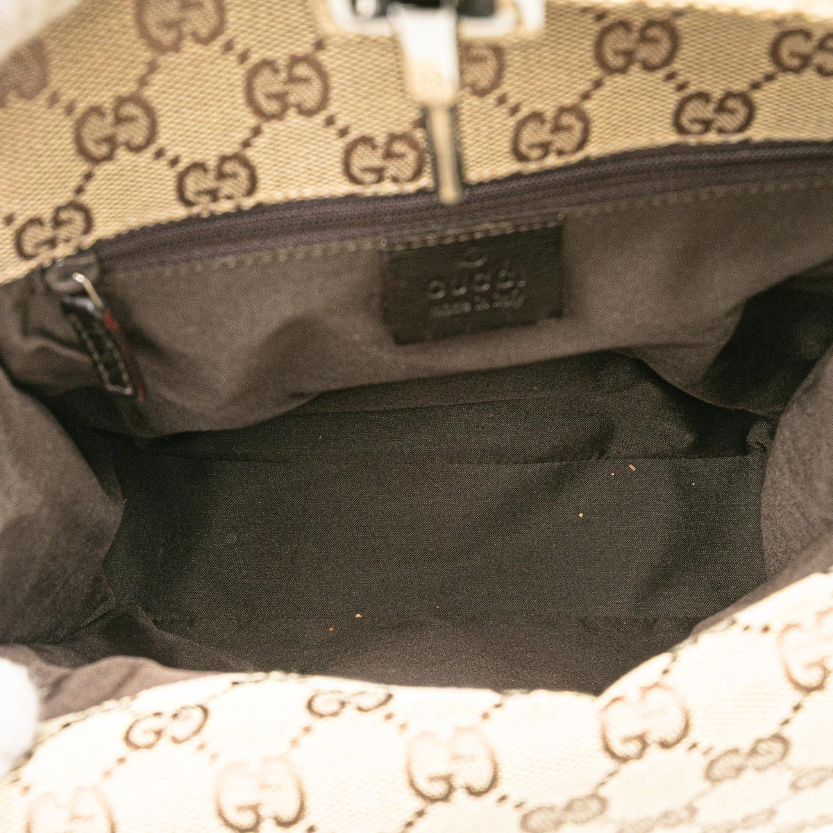 Gucci GG Canvas Jackie Backpack