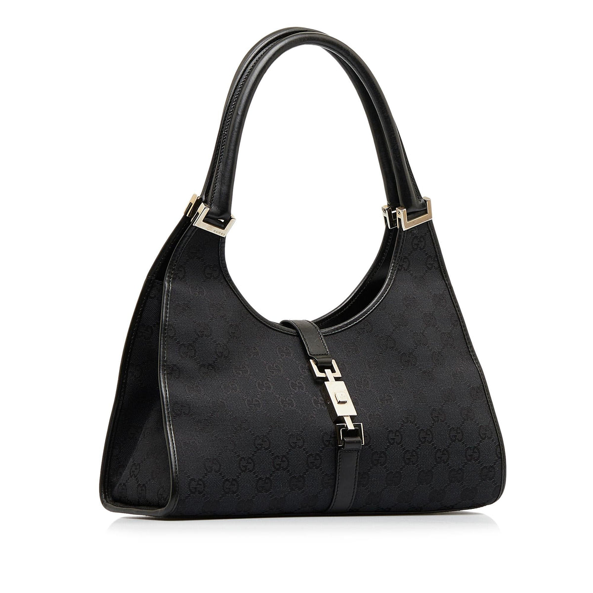 Gucci GG Canvas Jackie Bardot (SHG-LxroRX)
