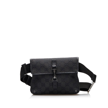 Gucci GG Canvas Jackie Belt Bag (SHG-otg5FK)