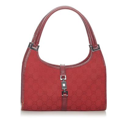 Gucci GG Canvas Jackie Handbag (SHG-32851)