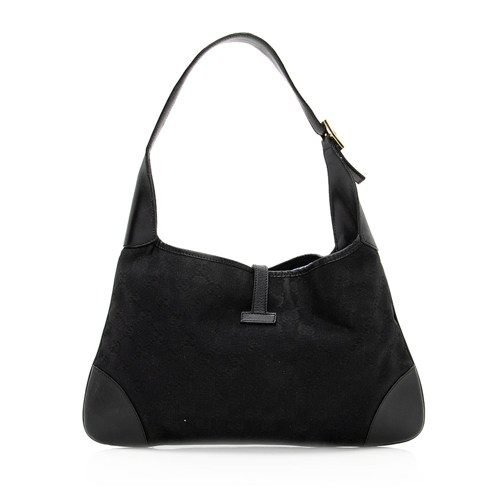 Gucci GG Canvas Jackie Hobo (SHF-19820)