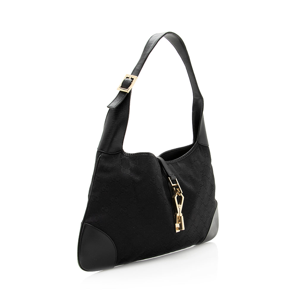 Gucci GG Canvas Jackie Hobo (SHF-19820)
