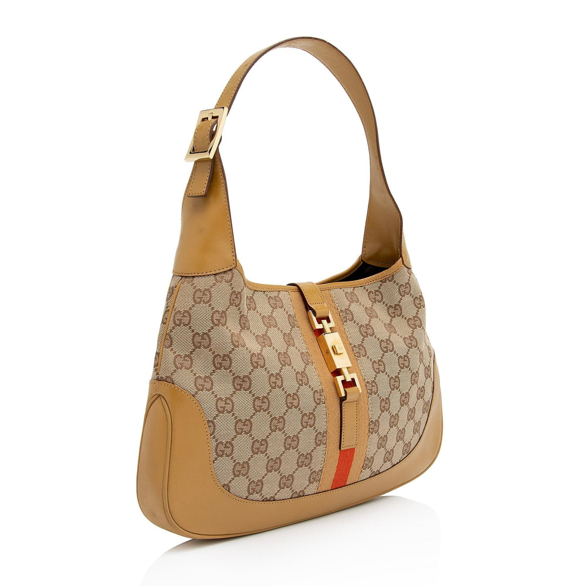 Gucci GG Canvas Jackie Hobo (SHF-fUN11C)