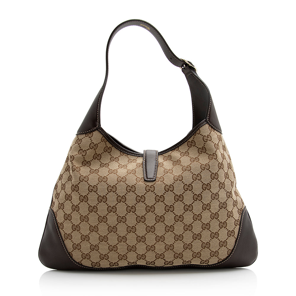 Gucci GG Canvas Jackie Medium Hobo (SHF-22079)