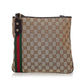 Gucci GG Canvas Jolicoeur Crossbody Bag (SHG-32801)
