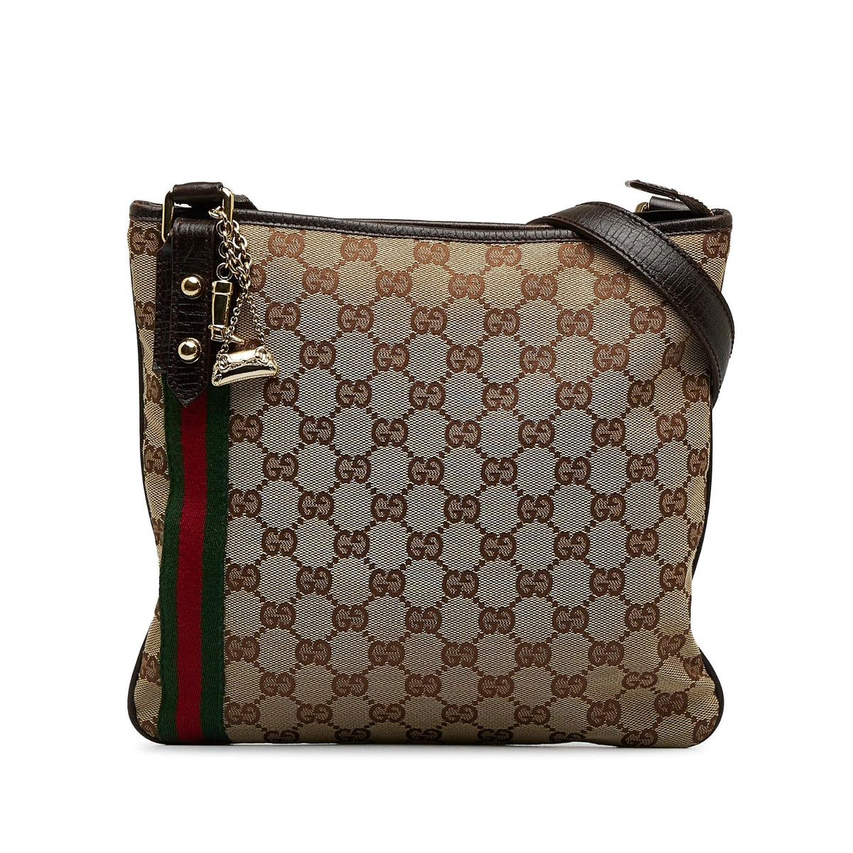 Gucci GG Canvas Jolicoeur Crossbody (SHG-fyA7Oz)
