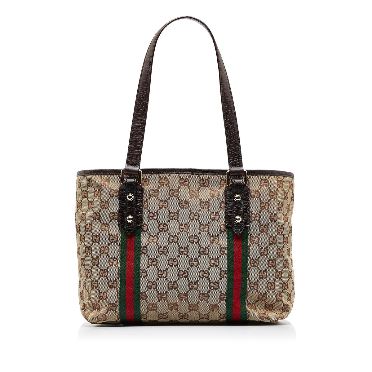 Gucci GG Canvas Jolicoeur Handbag (SHG-zAjIcs)