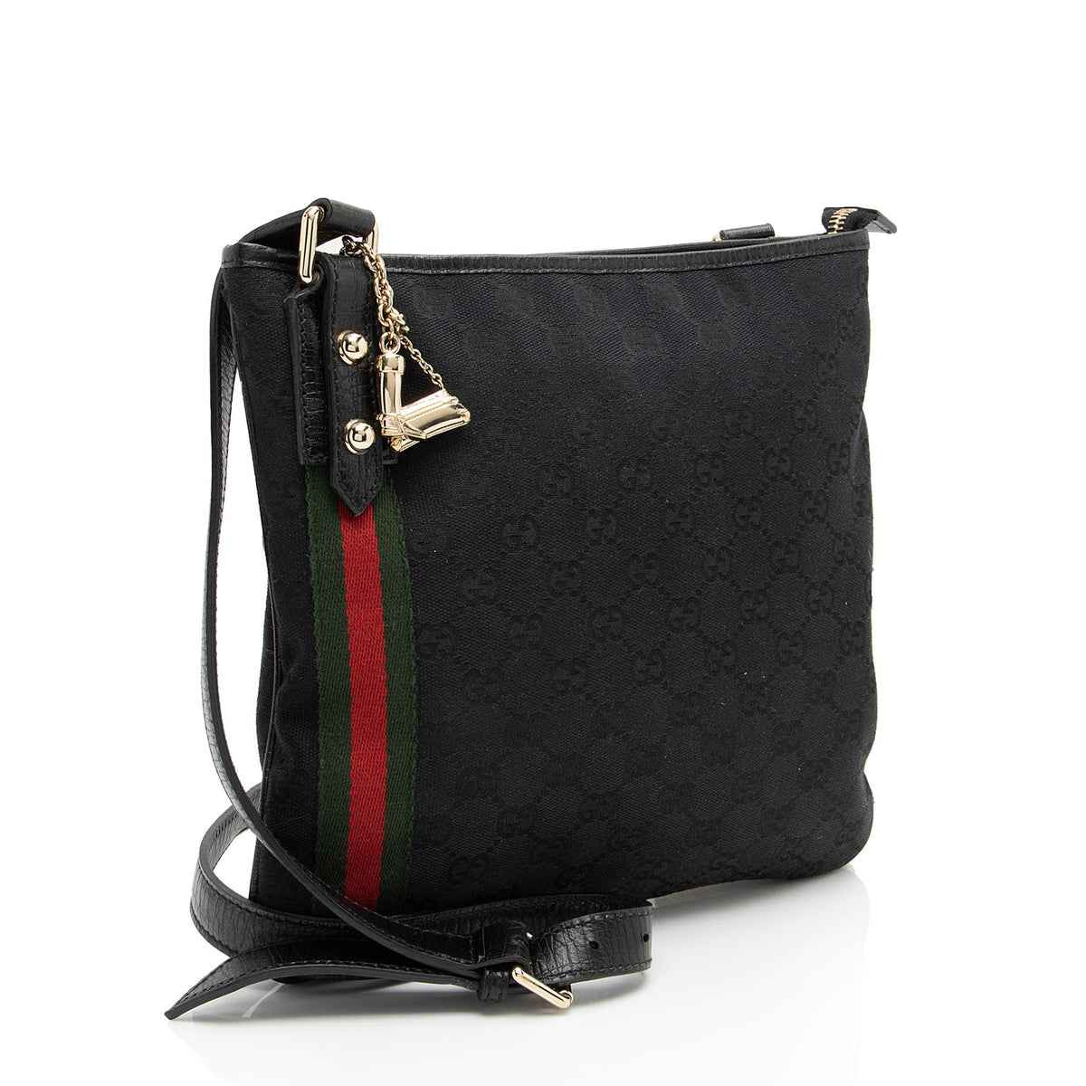 Gucci GG Canvas Jolicoeur Messenger (SHF-mgQylD)