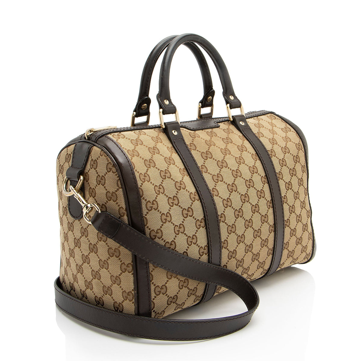 Gucci GG Canvas Joy Medium Boston Bag (SHF-gIsKE9)