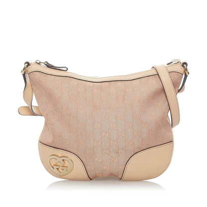 Gucci GG Canvas Lovely Crossbody Bag (SHG-31450)