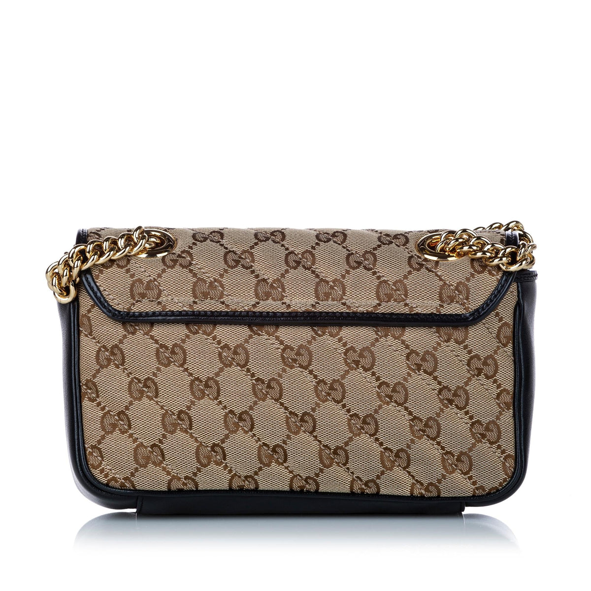 Gucci GG Canvas Marmont Crossbody Bag (SHG-29247)